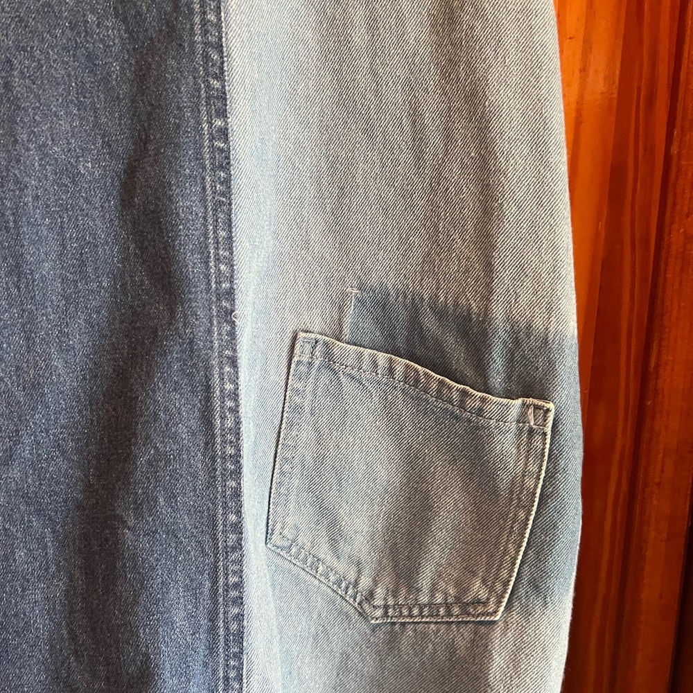 H&M Divided Blue Jeans dress size 2 - Picture 2 of 7